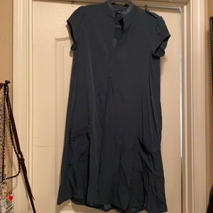 Flavio castellani green dress size Italian 40